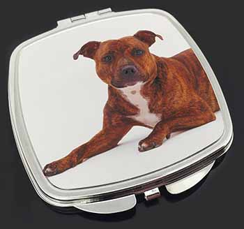 Staffordshire Bull Terrier Dog Make-Up Compact Mirror