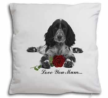 Cocker Spaniel+Rose 