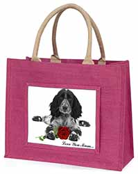 Cocker Spaniel+Rose 