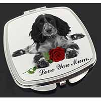 Cocker Spaniel+Rose 