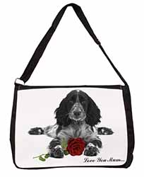 Cocker Spaniel+Rose 