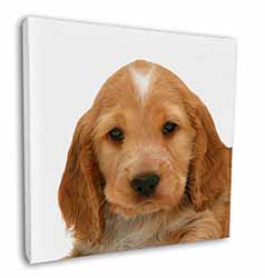 Cocker Spaniel Square Canvas 12"x12" Wall Art Picture Print