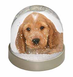 Cocker Spaniel Snow Globe Photo Waterball