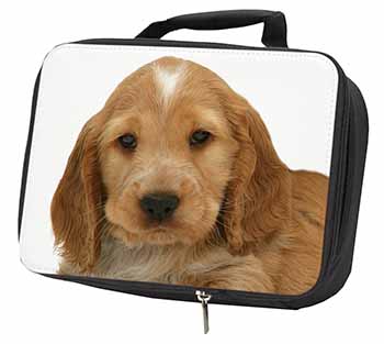 Cocker Spaniel Black Insulated School Lunch Box/Picnic Bag