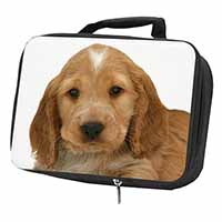 Cocker Spaniel Black Insulated School Lunch Box/Picnic Bag