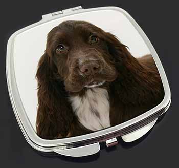 Chocolate Cocker Spaniel Dog Make-Up Compact Mirror