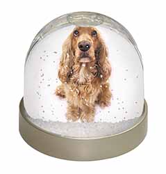 Cocker Spaniel Dog Snow Globe Photo Waterball