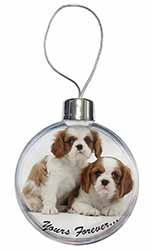 Blenheim King Charles Spaniels Christmas Bauble