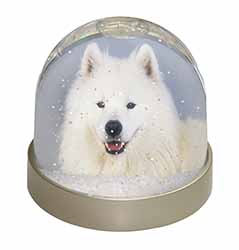 Samoyed Dog Snow Globe Photo Waterball