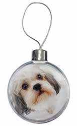 Cute Shih-Tzu Dog Christmas Bauble