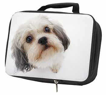 Cute Shih-Tzu Dog Black Insulated School Lunch Box/Picnic Bag