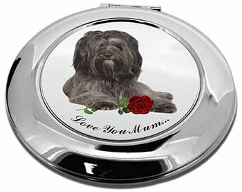 Tibetan Terrier+Rose 