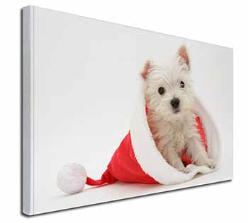 West Highland Terrier Dog Canvas X-Large 30"x20" Wall Art Print