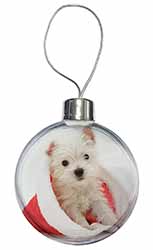 West Highland Terrier Dog Christmas Bauble