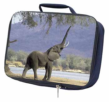 Baby Tuskers Elephant Navy Insulated School Lunch Box/Picnic Bag