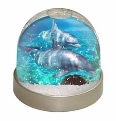 Dolphins Snow Globe Photo Waterball