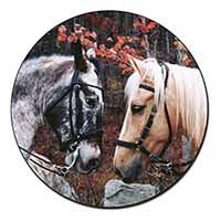 Horses in Love Animal Fridge Magnet Printed Full Colour