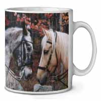 Horses in Love Animal Ceramic Coffee Mug/Tea Cup