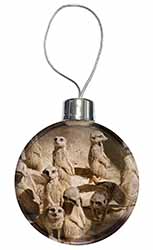 Meerkats Christmas Bauble