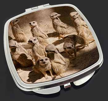 Meerkats Make-Up Compact Mirror