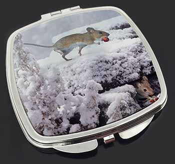 Field Mice, Snow Mouse Make-Up Compact Mirror