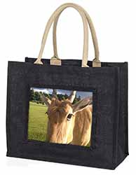 Pretty Antelope Large Black Shopping Bag Christmas Present Idea      