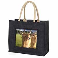 Pretty Antelope Large Black Shopping Bag Christmas Present Idea      