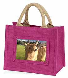 Pretty Antelope Little Girls Small Pink Shopping Bag Christmas Gift