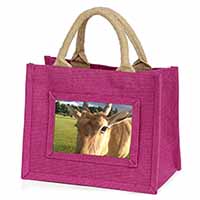 Pretty Antelope Little Girls Small Pink Shopping Bag Christmas Gift