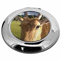 Pretty Antelope Make-Up Round Compact Mirror Christmas Gift