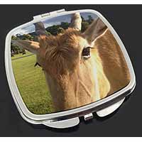 Pretty Antelope Make-Up Compact Mirror Stocking Filler Gift