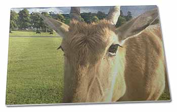 Pretty Antelope Extra Large Toughened Glass Cutting, Chopping Board