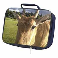 Pretty Antelope Navy Insulated School Lunch Box Bag