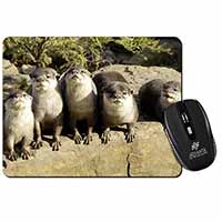 Cute Otters Computer Mouse Mat