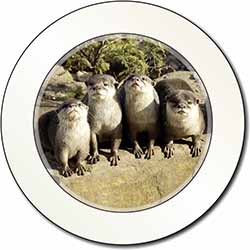 Cute Otters Car or Van Permit Holder/Tax Disc Holder