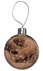 New Baby Pigs Christmas Bauble