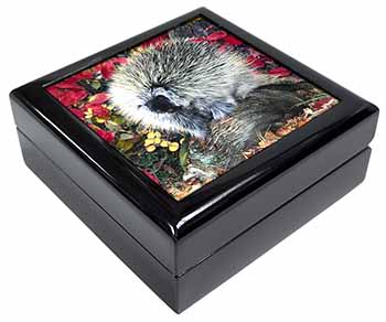 Porcupine Wildlife Print Keepsake/Jewellery Box