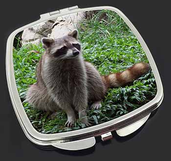 Racoon Lemur Make-Up Compact Mirror