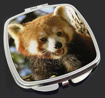 Red Panda Bear Make-Up Compact Mirror