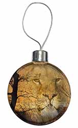 Lion Spirit Watch Christmas Bauble