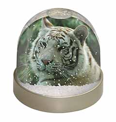 Siberian White Tiger Snow Globe Photo Waterball