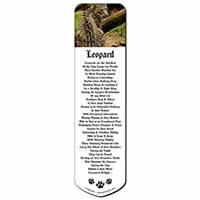 Gorgeous Snow Leopard Bookmark, Book mark, Printed full colour