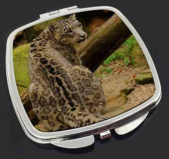 Gorgeous Snow Leopard Make-Up Compact Mirror