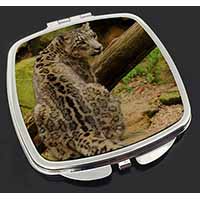 Gorgeous Snow Leopard Make-Up Compact Mirror