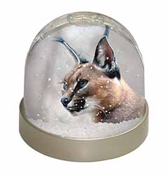 Lynx Caracal Snow Globe Photo Waterball