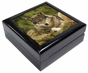 A Beautiful Wolf Keepsake/Jewellery Box