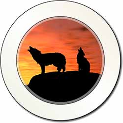 Sunset Wolves Car or Van Permit Holder/Tax Disc Holder