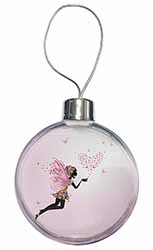 Fairy with Butterflies Christmas Bauble