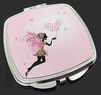 Fairy with Butterflies Make-Up Compact Mirror