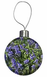 Bluebells in the Wood Christmas Bauble